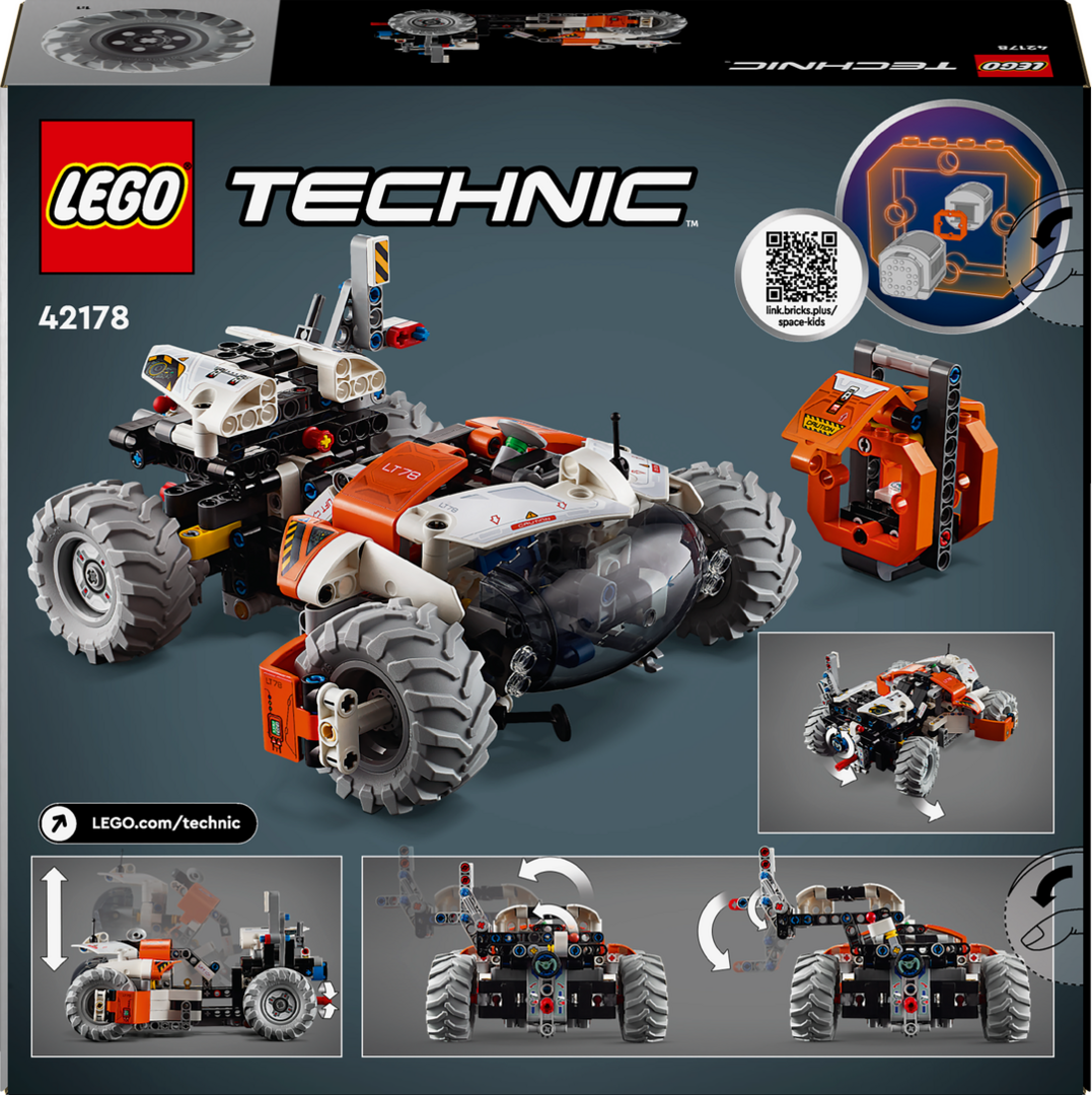 LEGO® Technic Weltraum Transportfahrzeug LT78 42178 Maschine, Rad, Motorrad, QR Code, Buggy