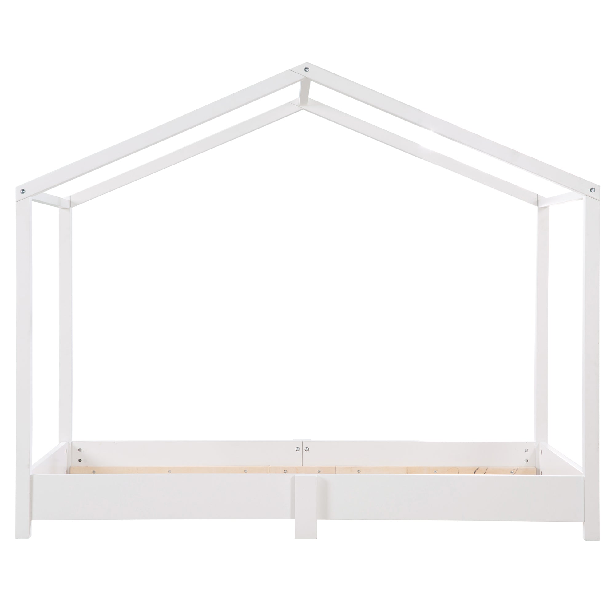 Roba 207024WE Bodenbett Komplettset 70x140 cm weiß – Hausbetten - Bild 4 Roba 207024WE Bodenbett Komplettset 70x140 cm weiß – Hausbetten - Produktbild 4