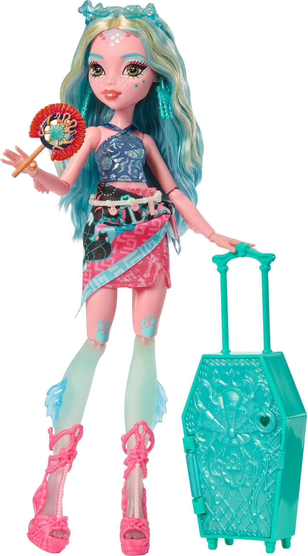 Monster High Verborgene Schätze Oase Lagoona - Mattel - MATTEL JDR51 Produktfoto - Mattel - Monster High Verborgene Schätze Oase Lagoona - Modell MATTEL JDR51