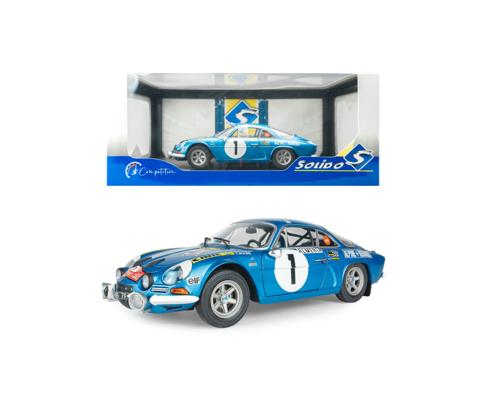 Solido 1:18 Alpine A110 1600S #1 blau