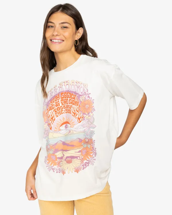 Billabong, T-Shirt, Damen, Salt, Crystal
