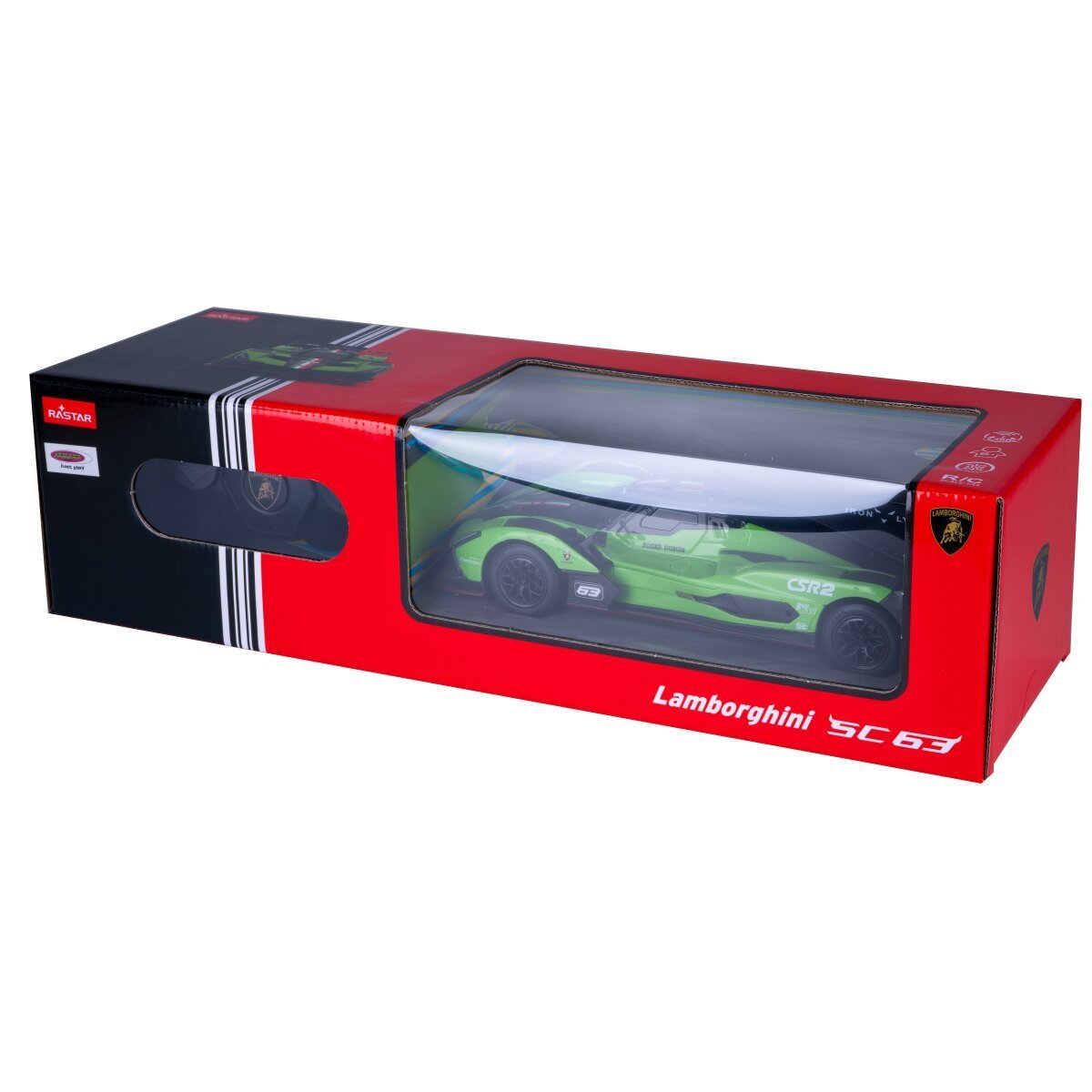 JAMARA Lamborghini SC63 LMDH 1:24 grün 2,4GHz ab 6 Jahren JAMARA Lamborghini SC63 LMDH 1:24 grün 2,4GHz ab 6 Jahren