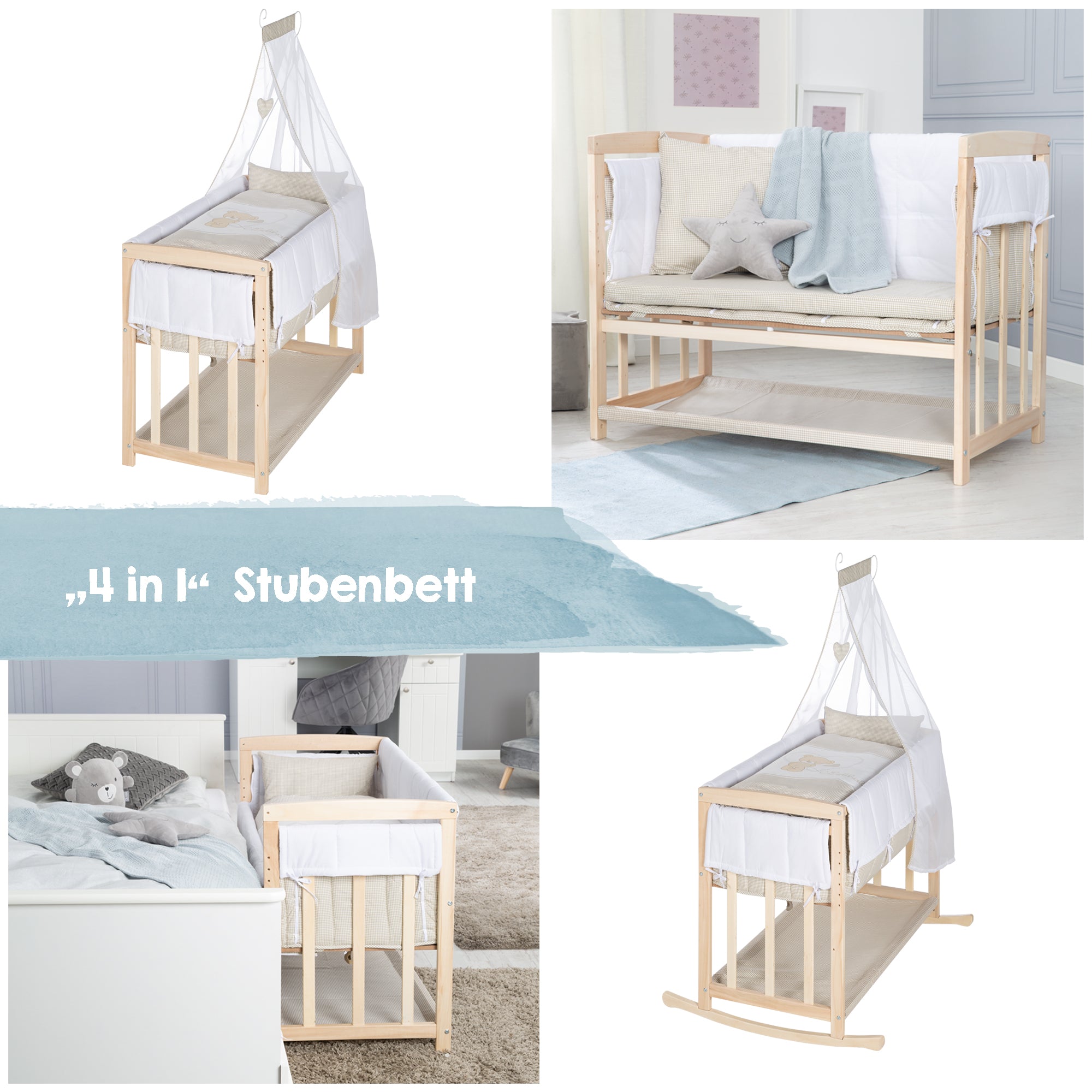 Roba 289154NAS105 Stubenbett 4in1 Liebhabär Bio Buche natur – Stubenbetten - Bild 7 Roba 289154NAS105 Stubenbett 4in1 Liebhabär Bio Buche natur – Stubenbetten - Produktbild 7