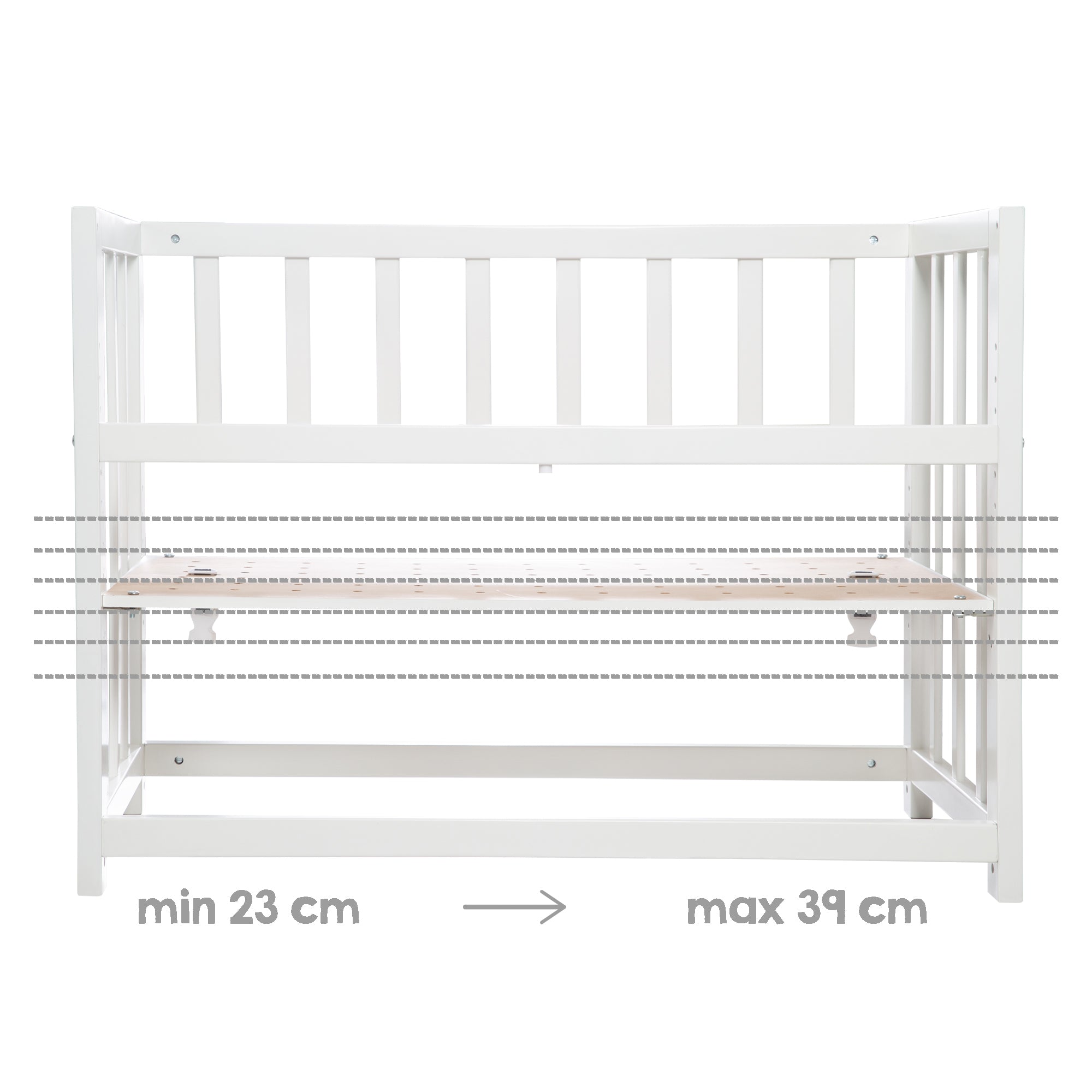 Roba 289149WES198 Stubenbett 4in1 Indibär weiß – Stubenbetten - Bild 4 Roba 289149WES198 Stubenbett 4in1 Indibär weiß – Stubenbetten - Produktbild 4