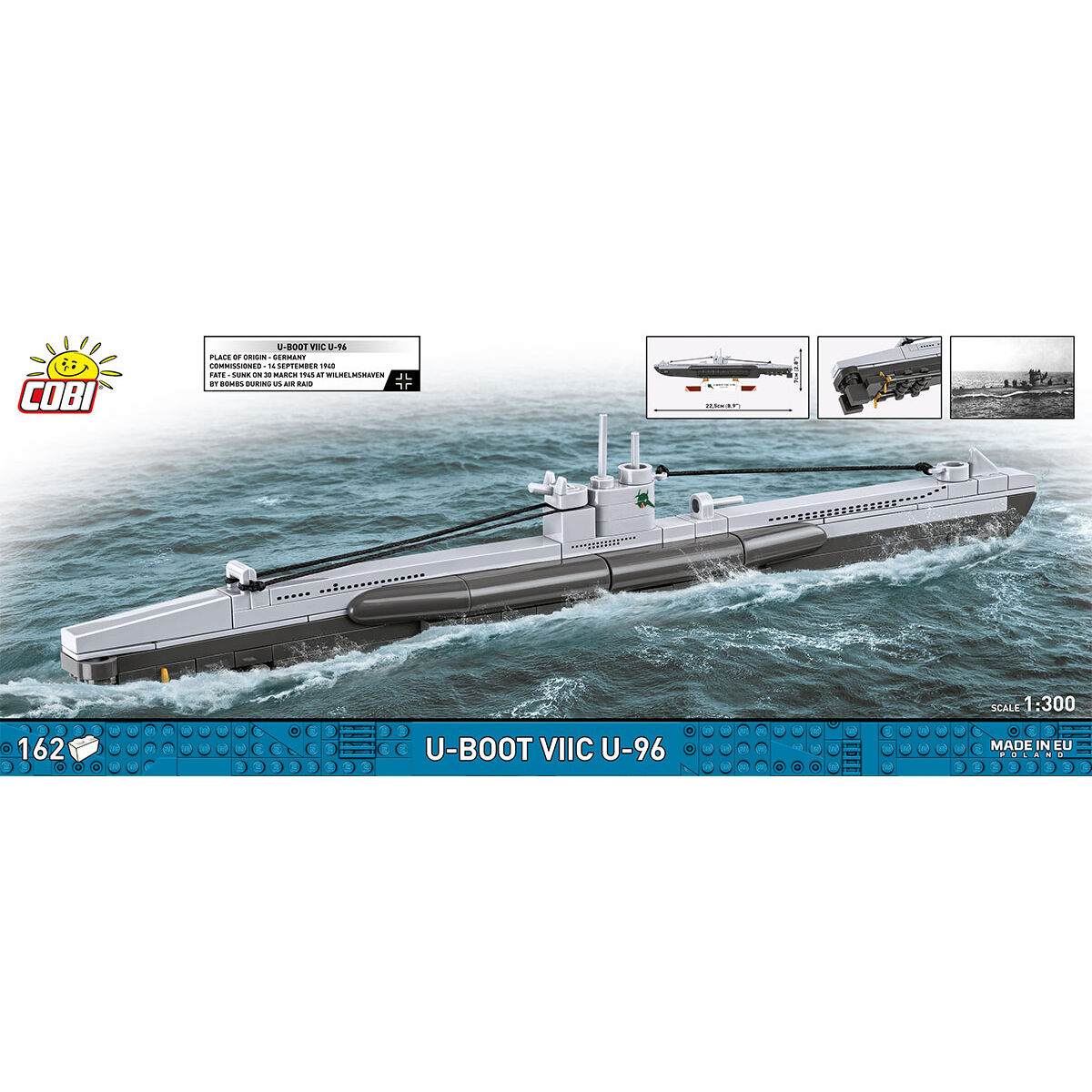 COBI 4857 - GERMAN Submarine T. VIIC - Bild 4 COBI 4857 - GERMAN Submarine T. VIIC - Bild 4