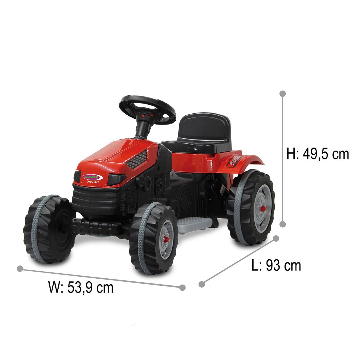 JAMARA Ride-on Traktor Strong Bull rot 6V ab 3 Jahren JAMARA Ride-on Traktor Strong Bull rot 6V ab 3 Jahren