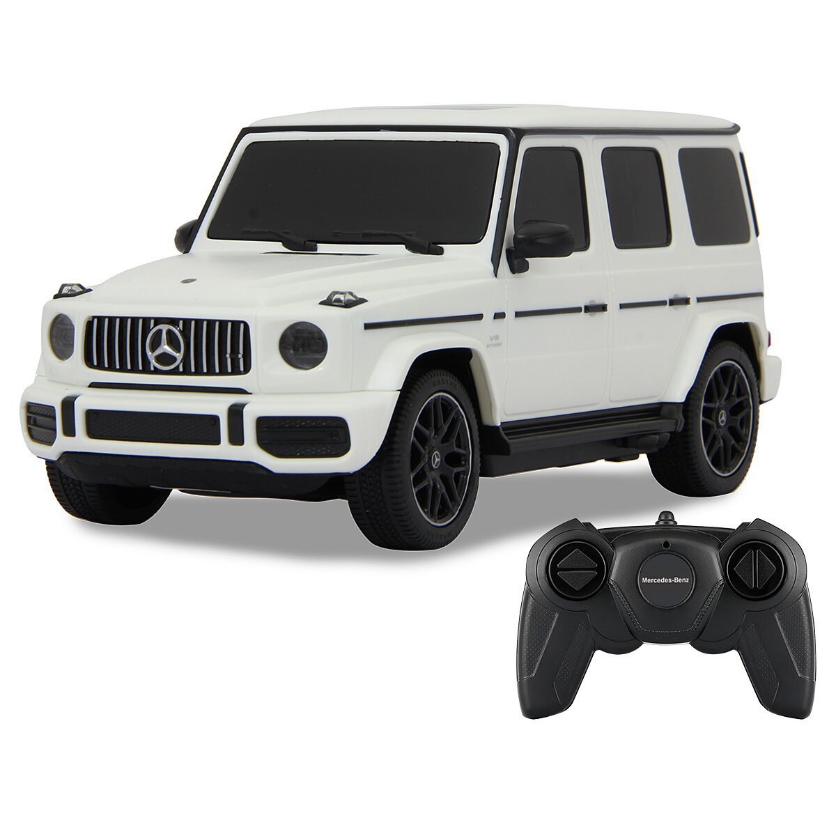 JAMARA Mercedes-AMG G63 1:24 weiß 2,4GHz ab 6 Jahren JAMARA Mercedes-AMG G63 1:24 weiß 2,4GHz ab 6 Jahren