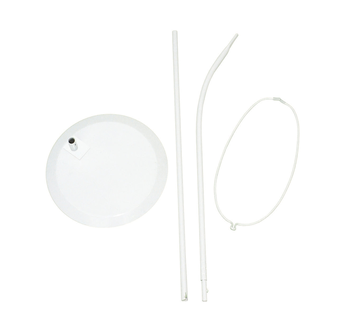 Roba 0296 Standhimmelstange Hochstahlprofil weiß – Bettenzubehör - Produktbild 2