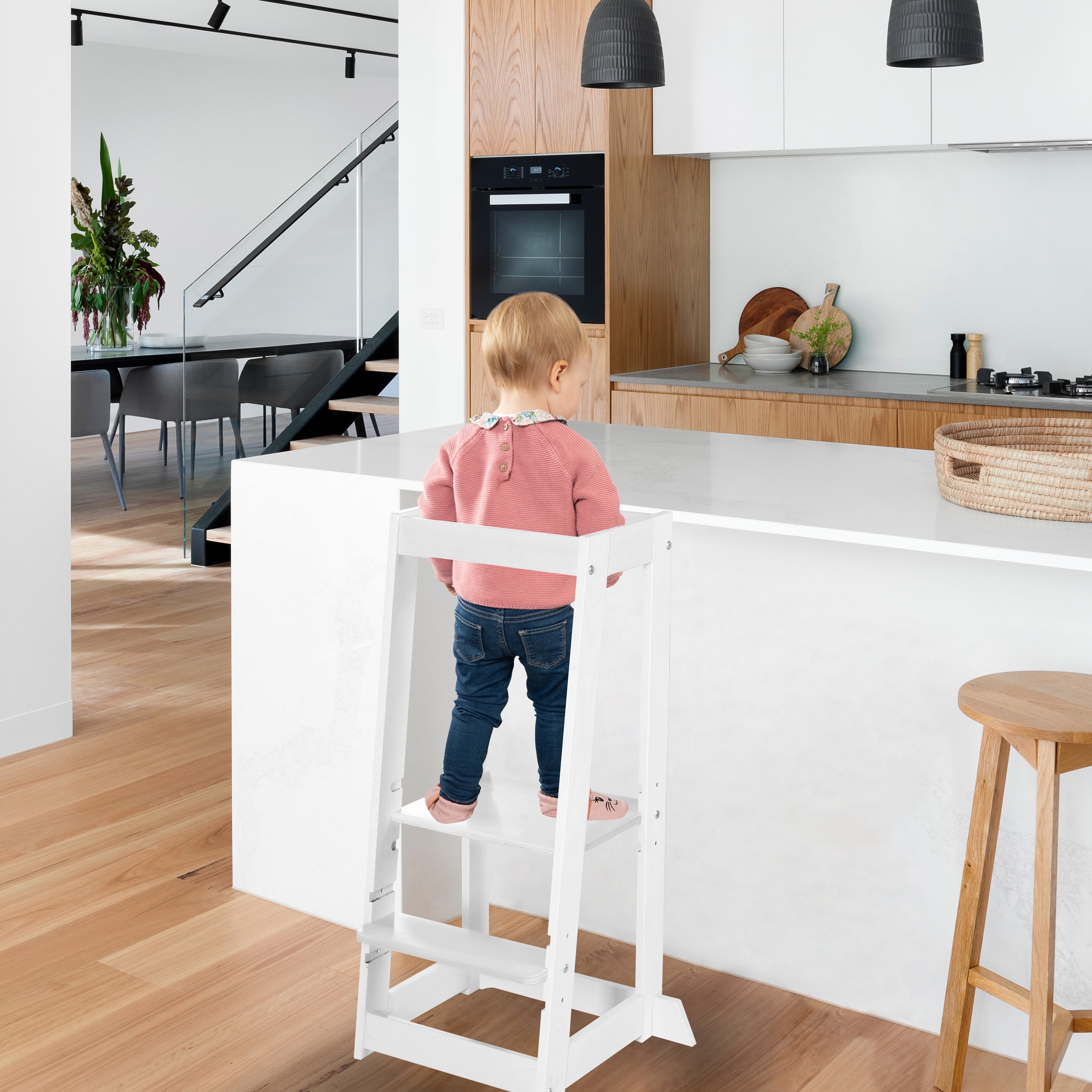 Roba 440112WEFS Lernturm weiß – Motorik & Lernen - Produktbild 2