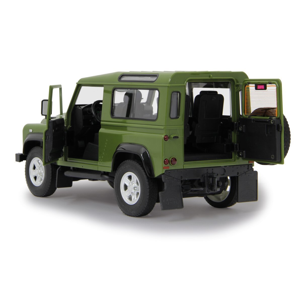 JAMARA Land Rover Defender 1:14 grün 2,4GHz Tür manuell ab 6 Jahren JAMARA Land Rover Defender 1:14 grün 2,4GHz Tür manuell ab 6 Jahren