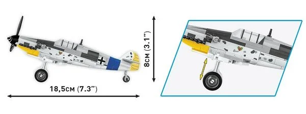 Cobi 5870 Messerschmitt BF 109 G Cobi 5870 Messerschmitt BF 109 G