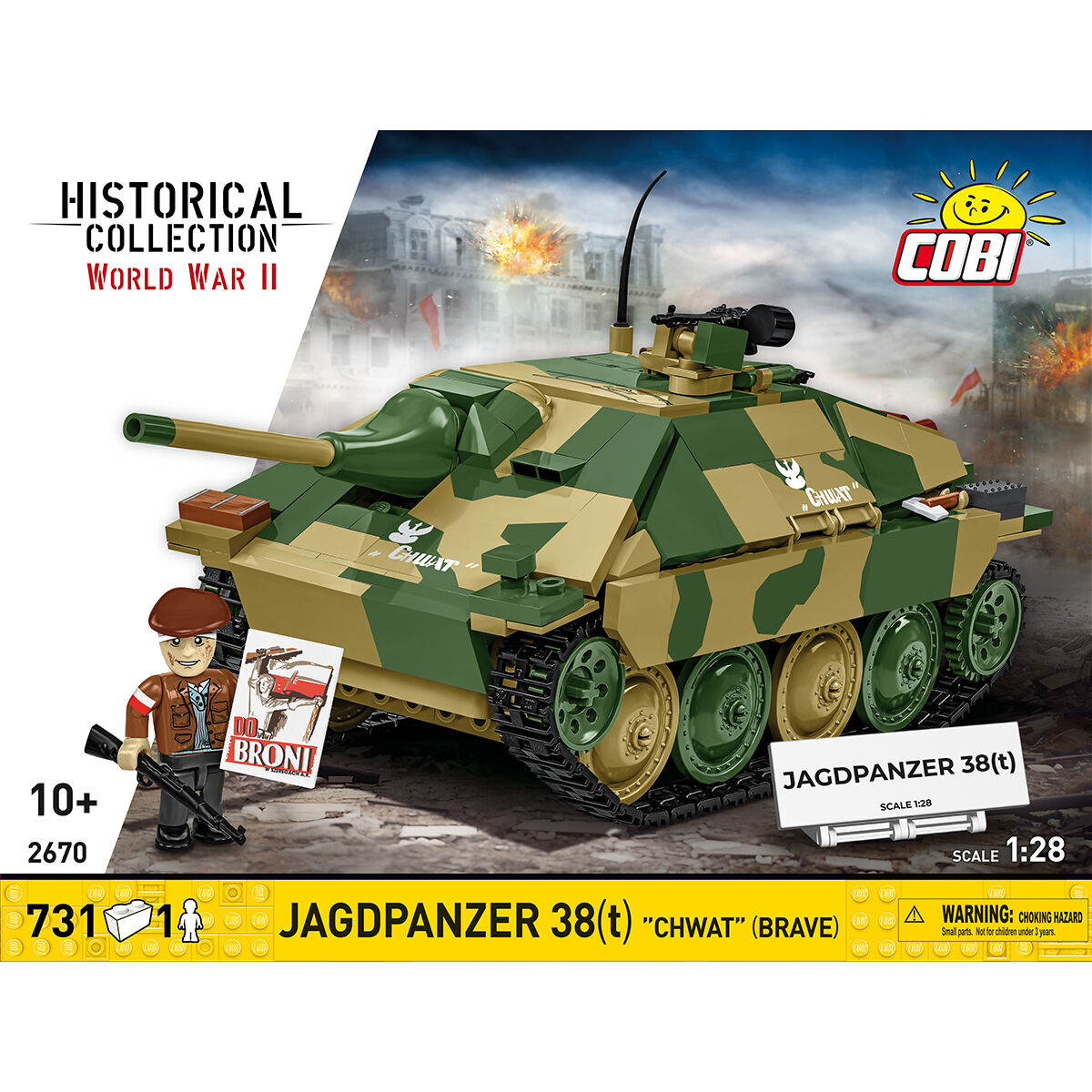COBI 2670 - Jagdpanzer 38(T) "BRAVE" - Bild 3