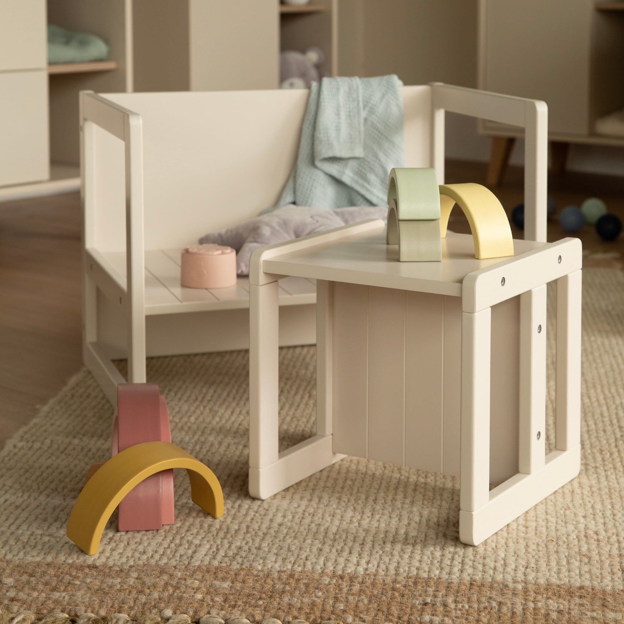Roba 3041CM Sitzbank/ Tisch Cashmere – Spielmöbel - Bild 5 Roba 3041CM Sitzbank/ Tisch Cashmere – Spielmöbel - Produktbild 5