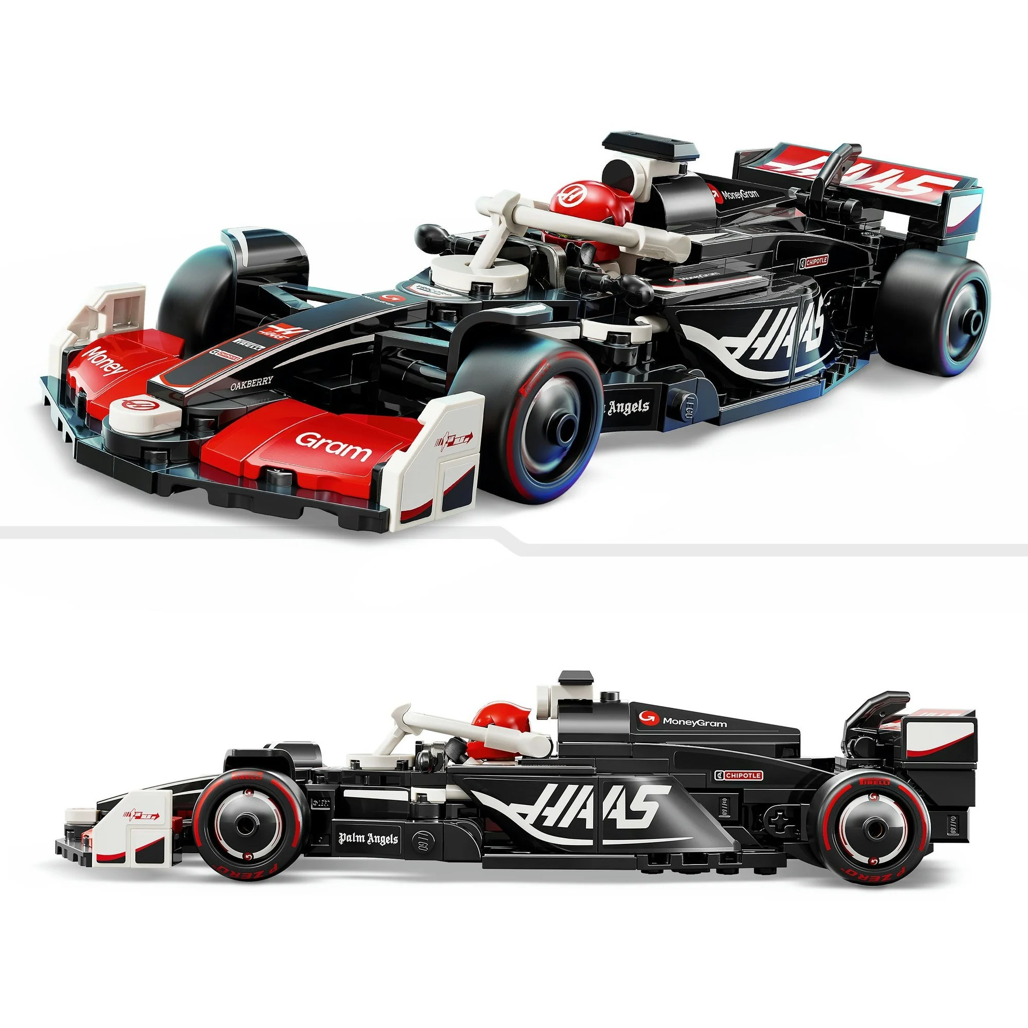 LEGO® Speed Champions MoneyGram Haas F1 Team VF-24 Rennauto 77250 LEGO® Speed Champions MoneyGram Haas F1 Team VF-24 Rennauto 77250