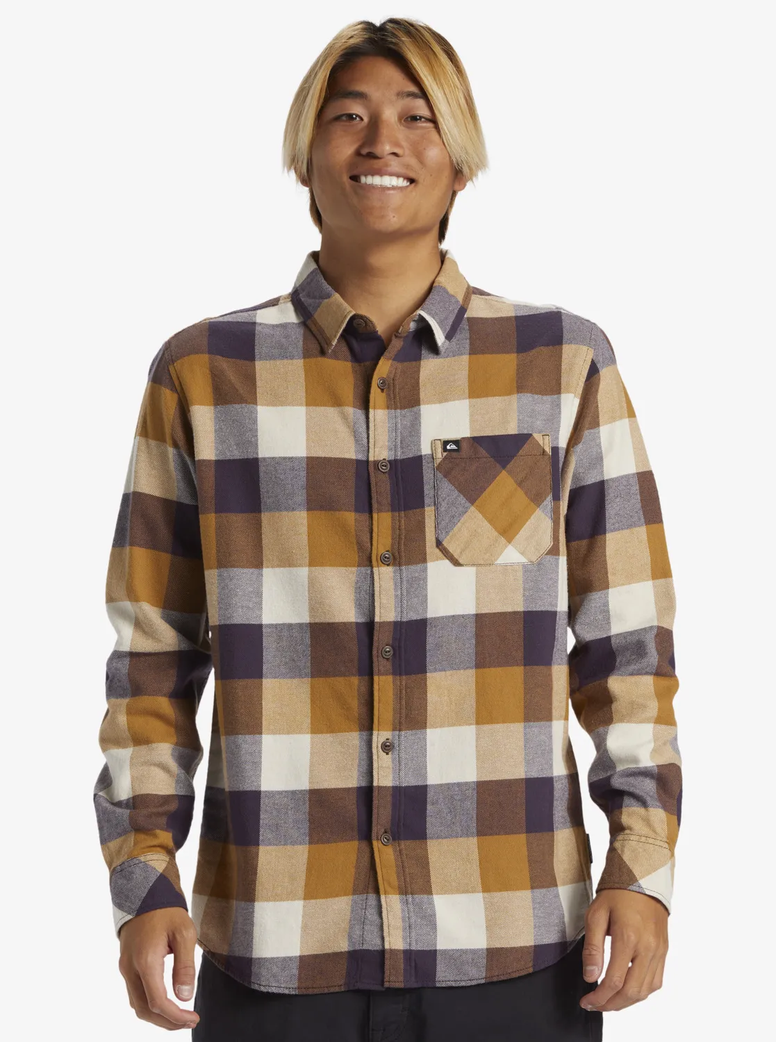 Quiksilver, Motherfly, Flanellhemd, für, Männer, Mehrfarbig