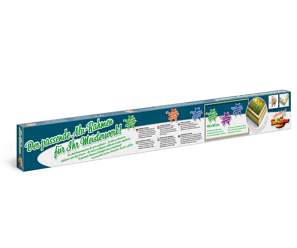 Schipper MNZ - Alurahmen Gold 40 x 80 cm