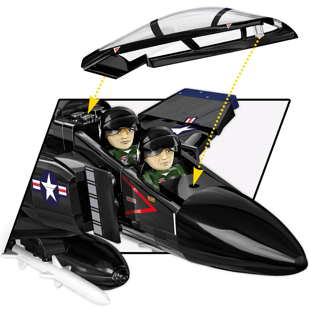 COBI 5899 - F-4S Phantom II™ SCALE 1:48 - Bild 11 COBI 5899 - F-4S Phantom II™ SCALE 1:48 - Bild 11