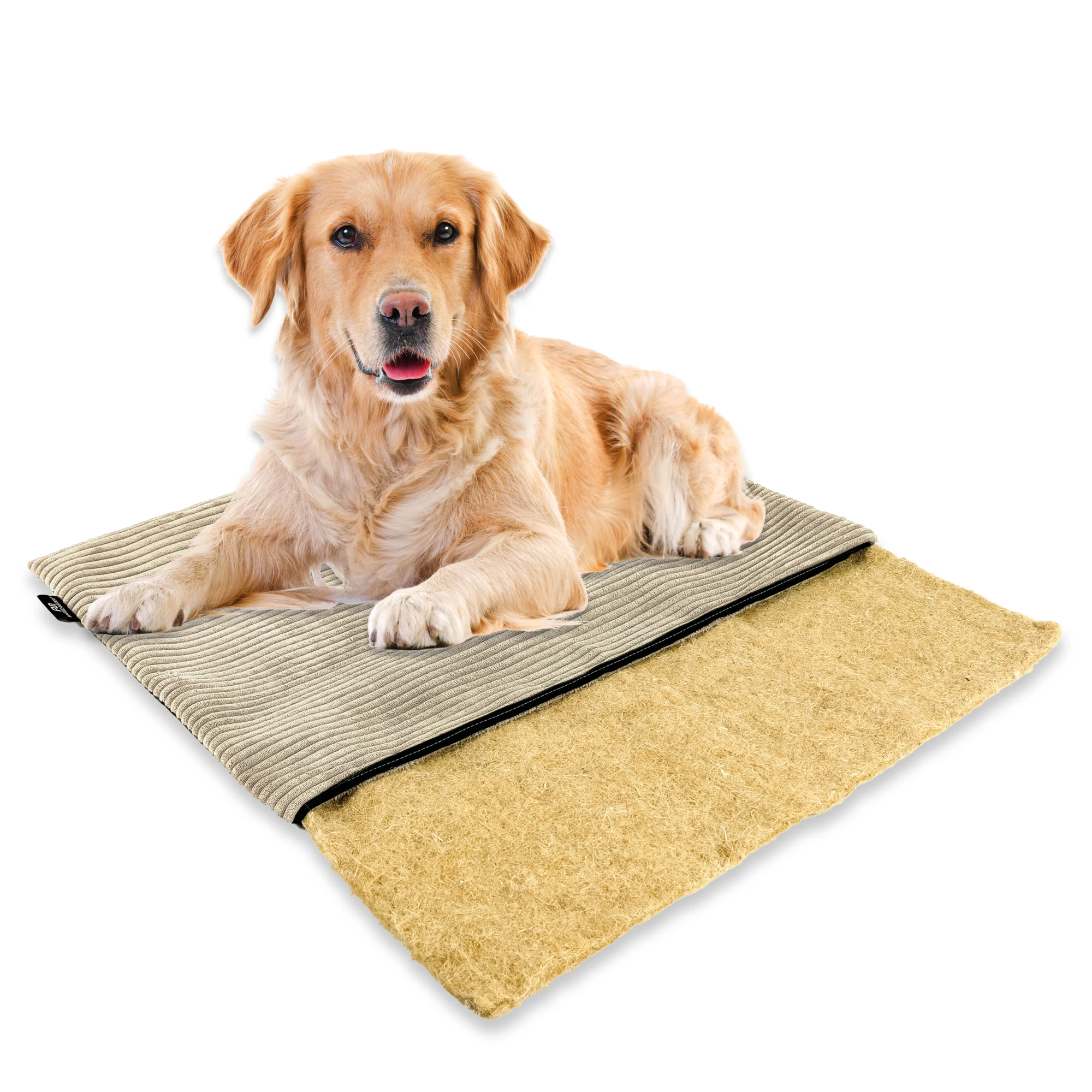 Rohrschneider RS 22389 Hanfmatte Cordbezug – Naturmatte mit Bezug GR.1