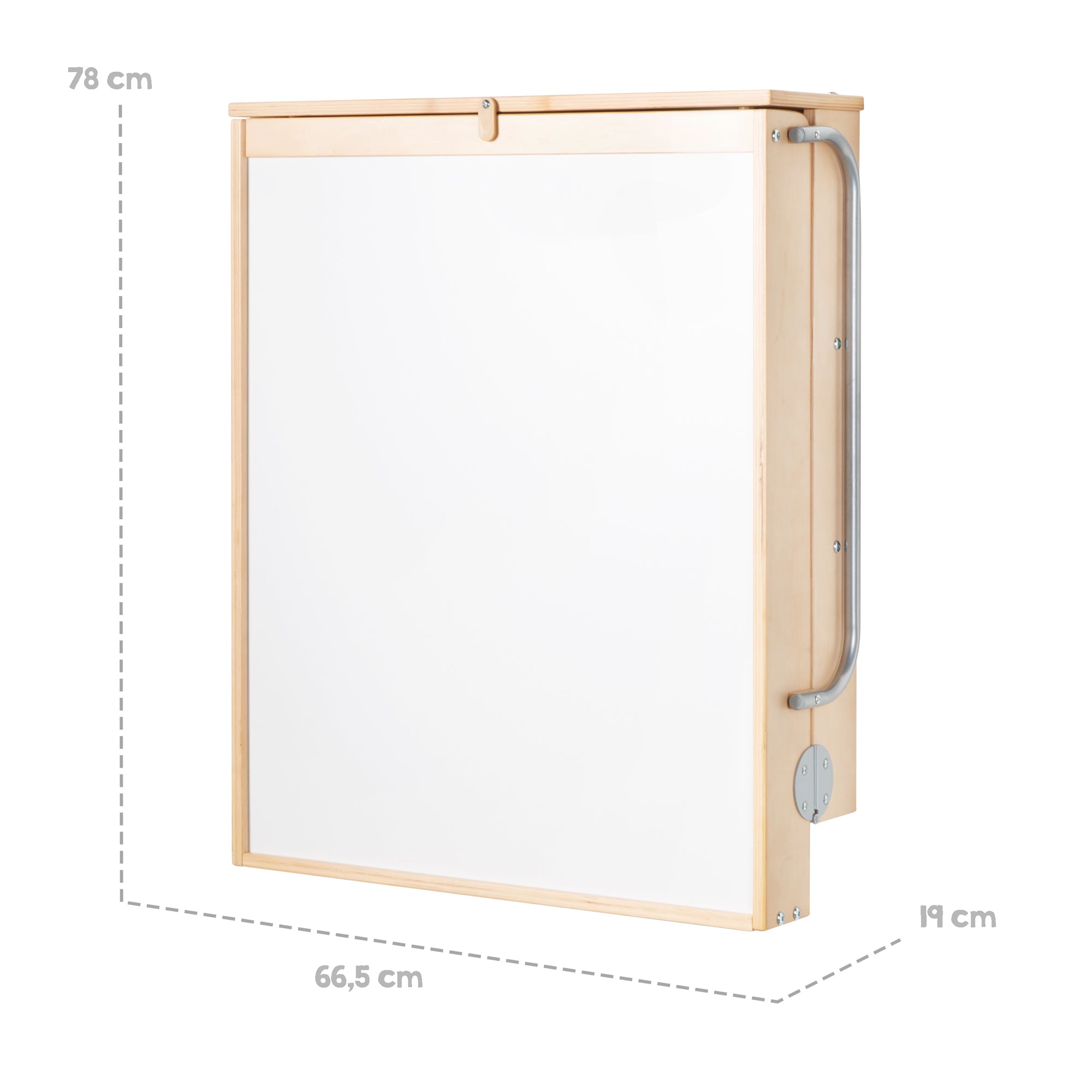 Roba 212015NAV230 Wandwickelregal +Wickelauflage grau braun gebeizt – Wickeln & Baden - Bild 9 Roba 212015NAV230 Wandwickelregal +Wickelauflage grau braun gebeizt – Wickeln & Baden - Produktbild 9
