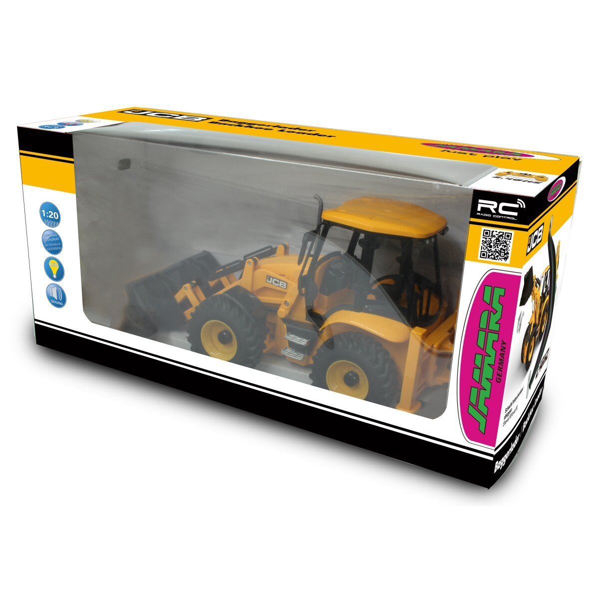 JAMARA Baggerlader JCB 1:20 2,4GHz ab 6 Jahren
