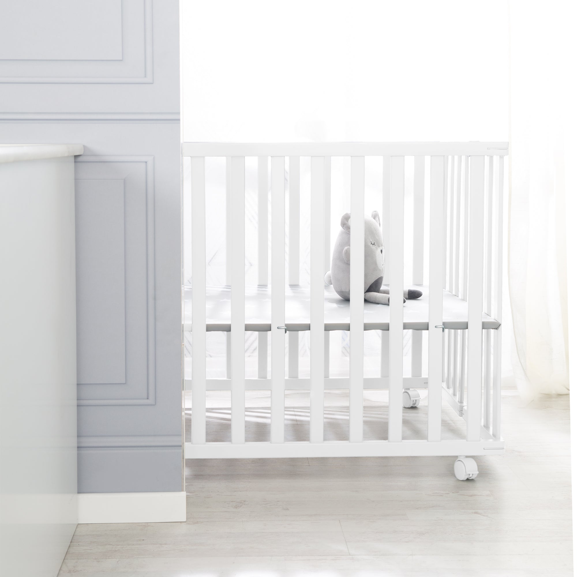 Roba 202703WEF190 klappbares Laufgitter Little Stars weiß - Produktbild 6