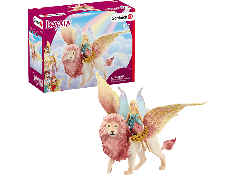 schleich® bayala® 70714 Elfe auf geflügeltem Löwe schleich® bayala® 70714 Elfe auf geflügeltem Löwe
