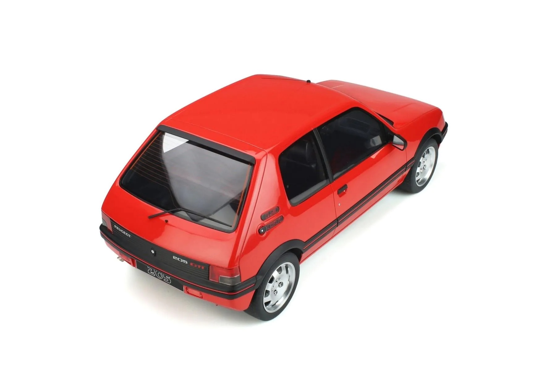 IXO 520010121 Peugeot 205 GTi - Modellbausatz 1:8 mit Metallkarosserie Rad, Leichtmetallrad, Auto, Sprach, Fahrzeug