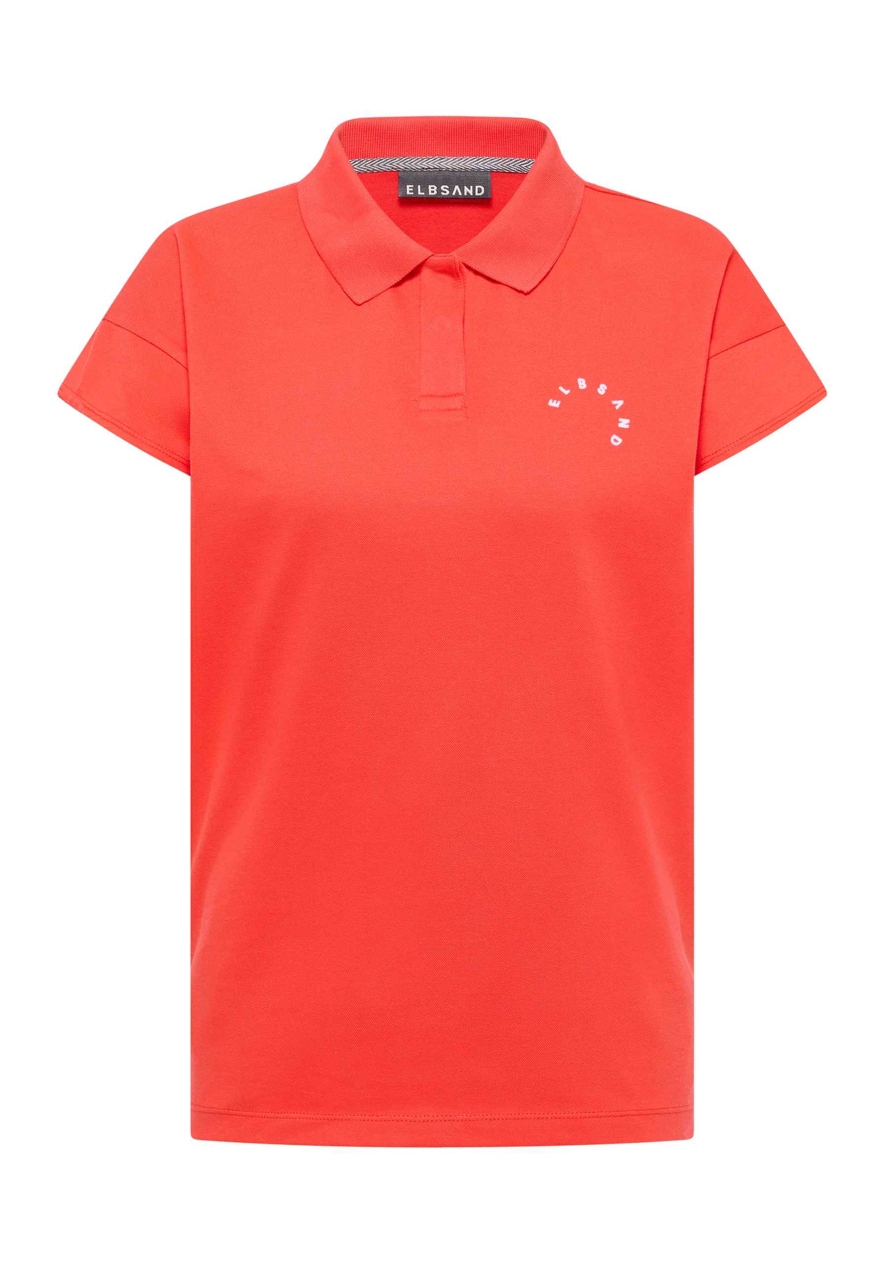 Elbsand Torva Poloshirt in Rot Bild 1 Elbsand Torva Poloshirt in Rot, Produktfoto 1.