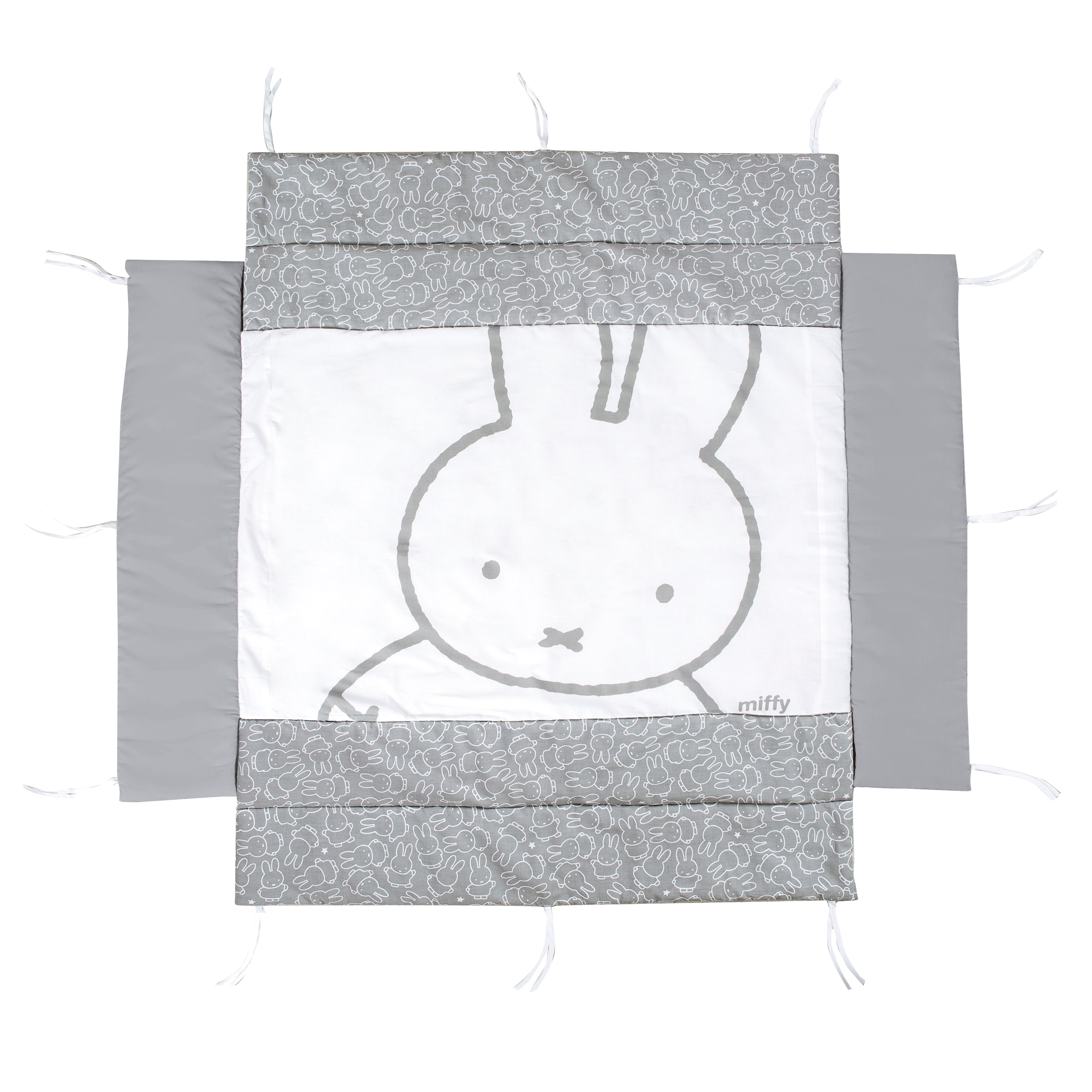 Roba 0277S210 Universal-Laufgittereinlage Miffy grau – Laufgittereinlagen - Bild 1 Roba 0277S210 Universal-Laufgittereinlage Miffy grau – Laufgittereinlagen - grau - Laufgittereinlagen - Produktbild 1