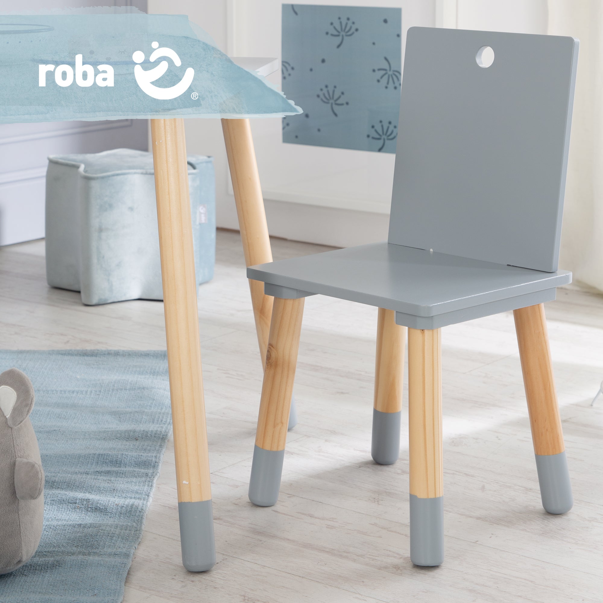 Roba 450019GA Kindersitzgruppe grau – Spielmöbel - Bild 10 Roba 450019GA Kindersitzgruppe grau – Spielmöbel - Produktbild 10