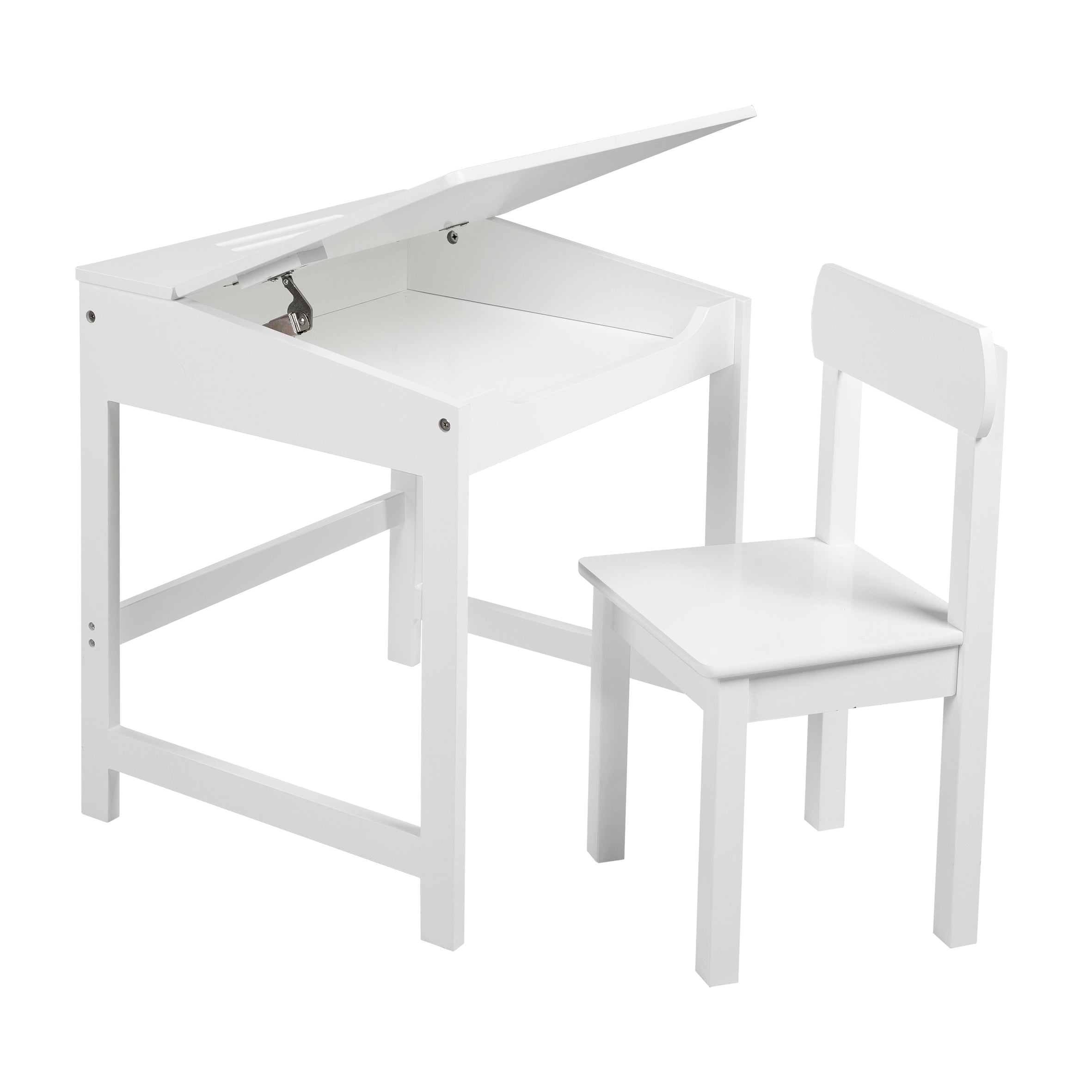 Roba 450020WE Schulpult mit Stuhl Universal weiß – Spielmöbel - Bild 5 Roba 450020WE Schulpult mit Stuhl Universal weiß – Spielmöbel - Produktbild 5