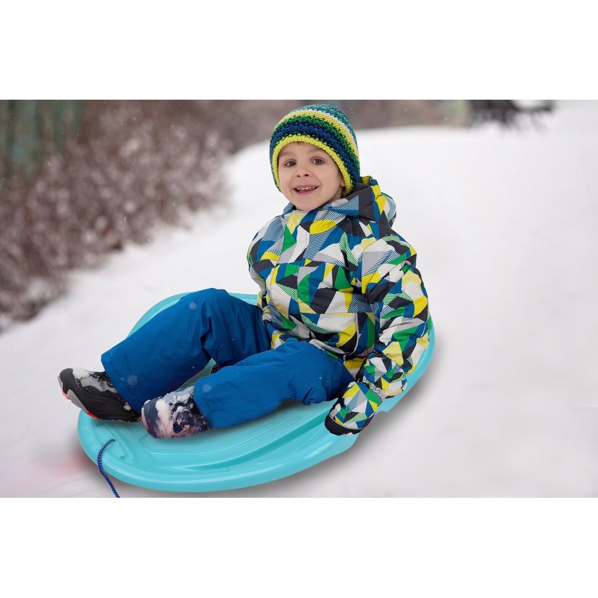 JAMARA Snow Play Bob Speed 78 cm pastell blau ab 3 Jahren