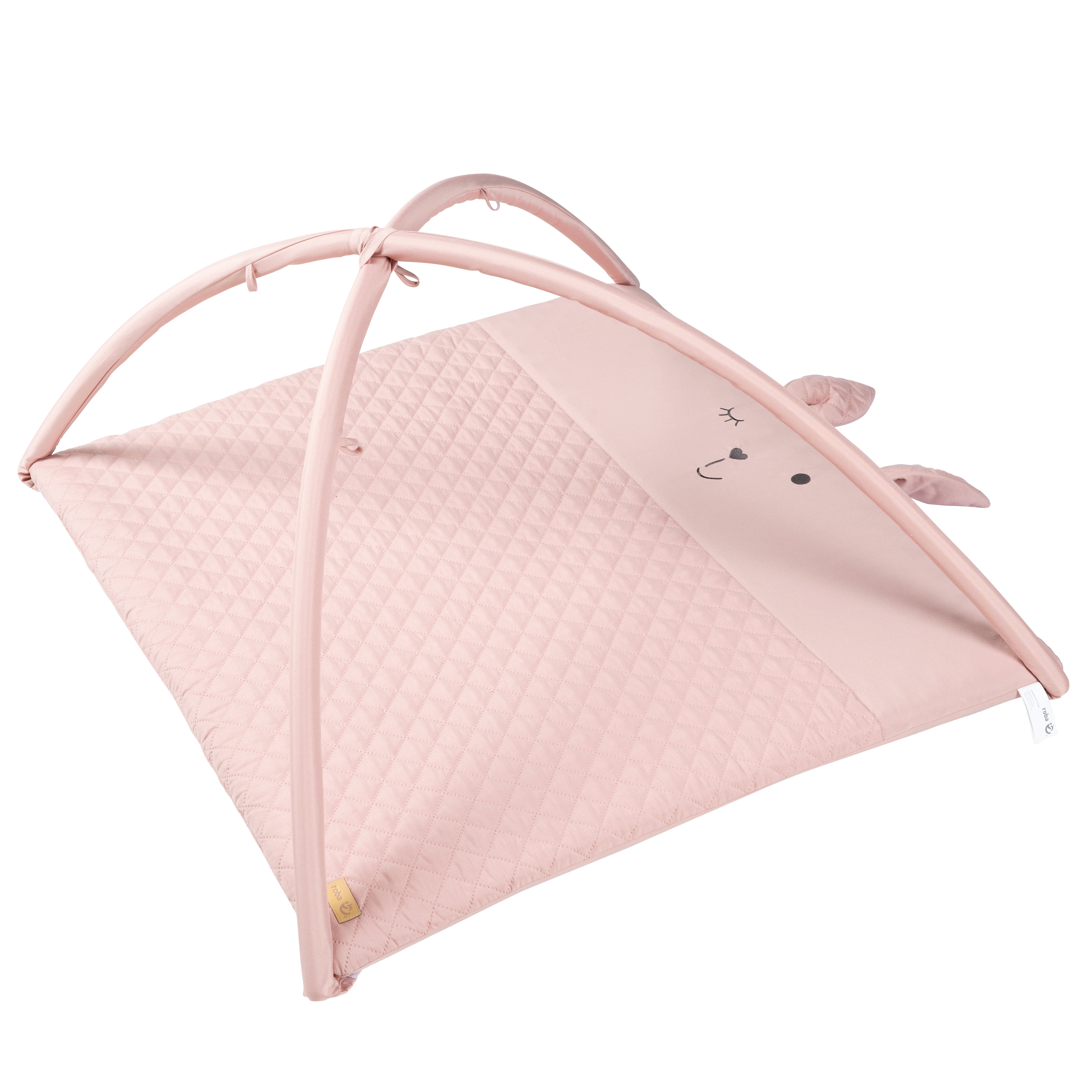 Roba 307075V229 Krabbeldecke mit Spielbogen rosa – Krabbeldecken - Produktbild 5