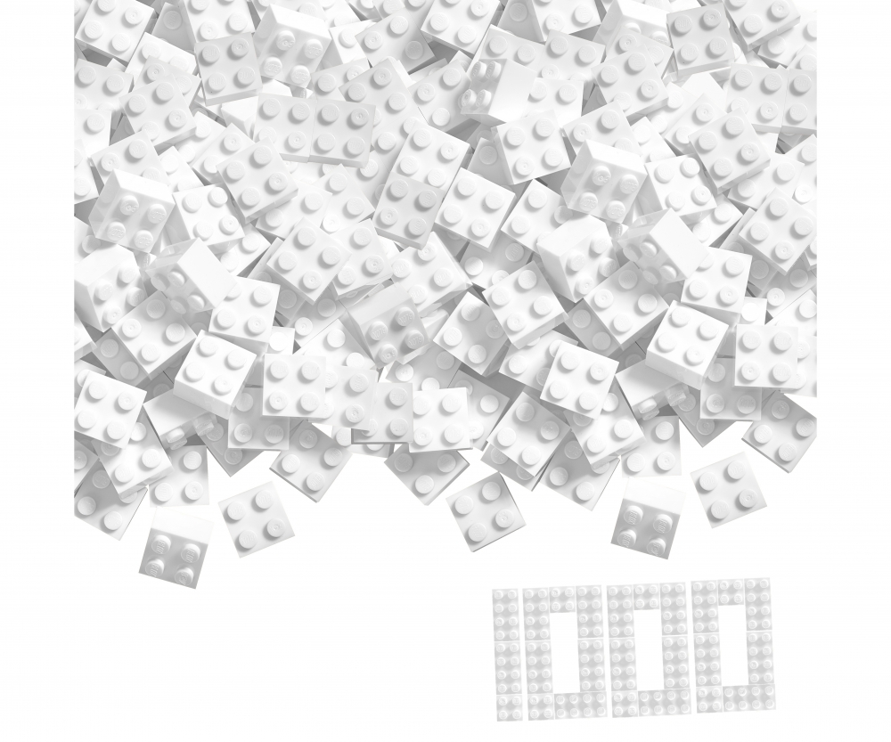 Androni Blox 1000 weiße 4er Steine lose Androni Blox 1000 weiße 4er Steine lose