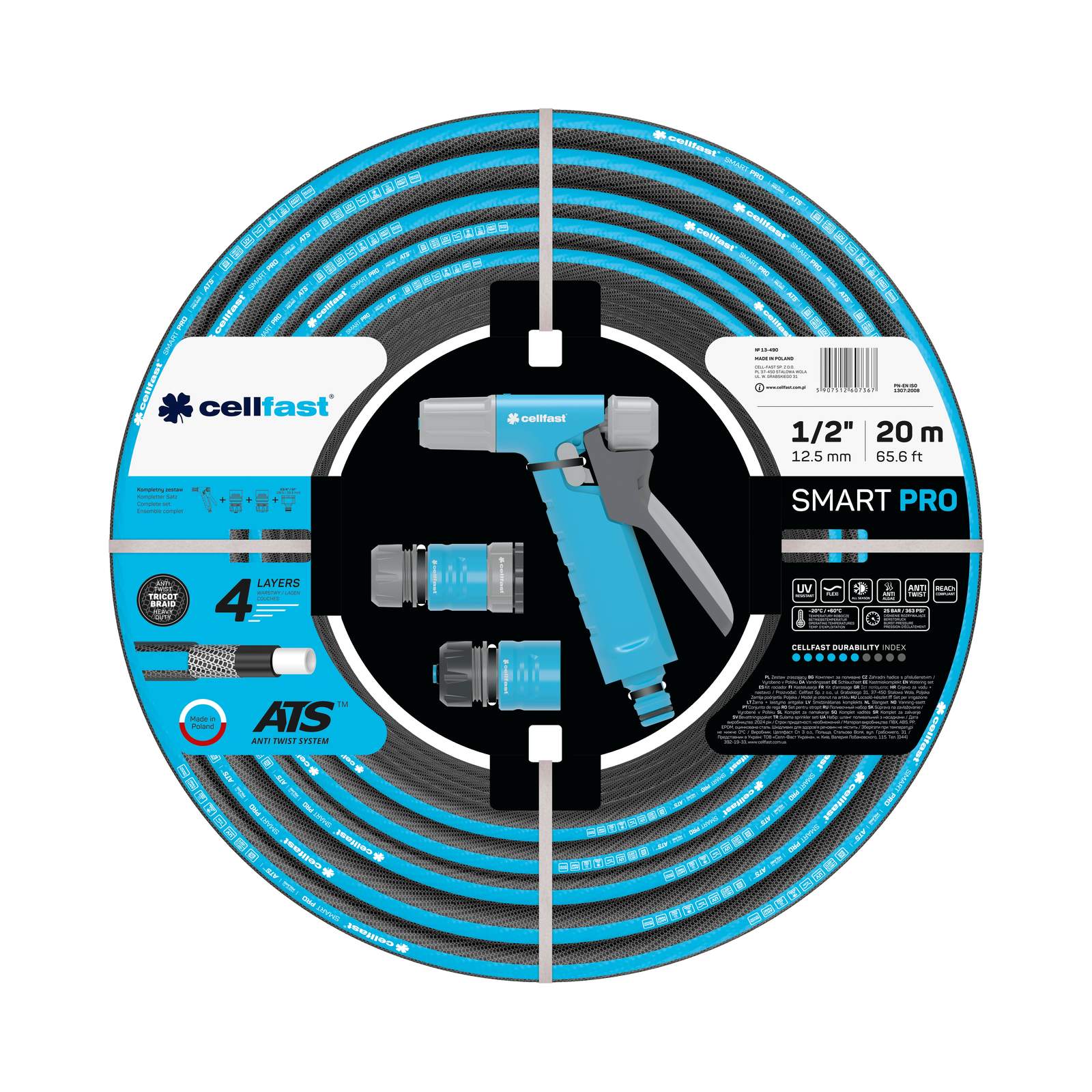 Cellfast Bewässerungssatz SMART PRO ATS 1/2" 20 m Cellfast Bewässerungssatz SMART PRO ATS 1/2" 20 m