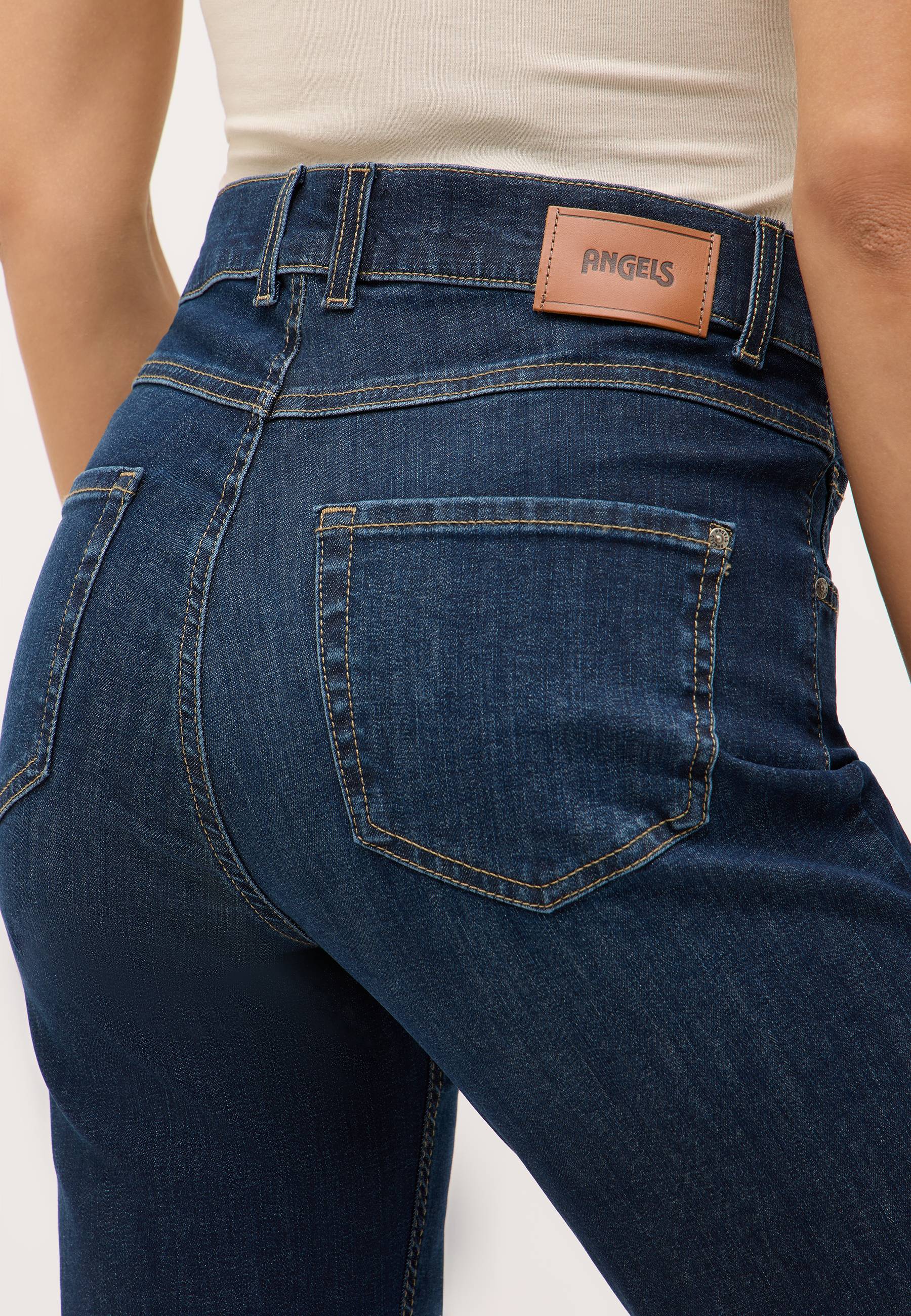 ANGELS 346290030 Damen Jeans Lara Wide Leg - Dunkelblau - 6 ANGELS 346290030 Damen Jeans Lara Wide Leg - Dunkelblau - 6