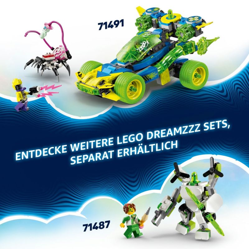 LEGO® DREAMZzz™ 71491 Mateo mit dem Z-Blob Action-Rennwagen