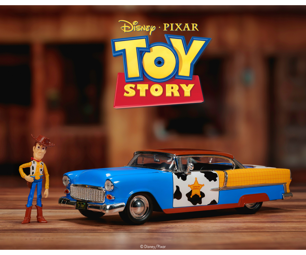 Jada Toy Story Woody 1955 Chevrolet 1:24