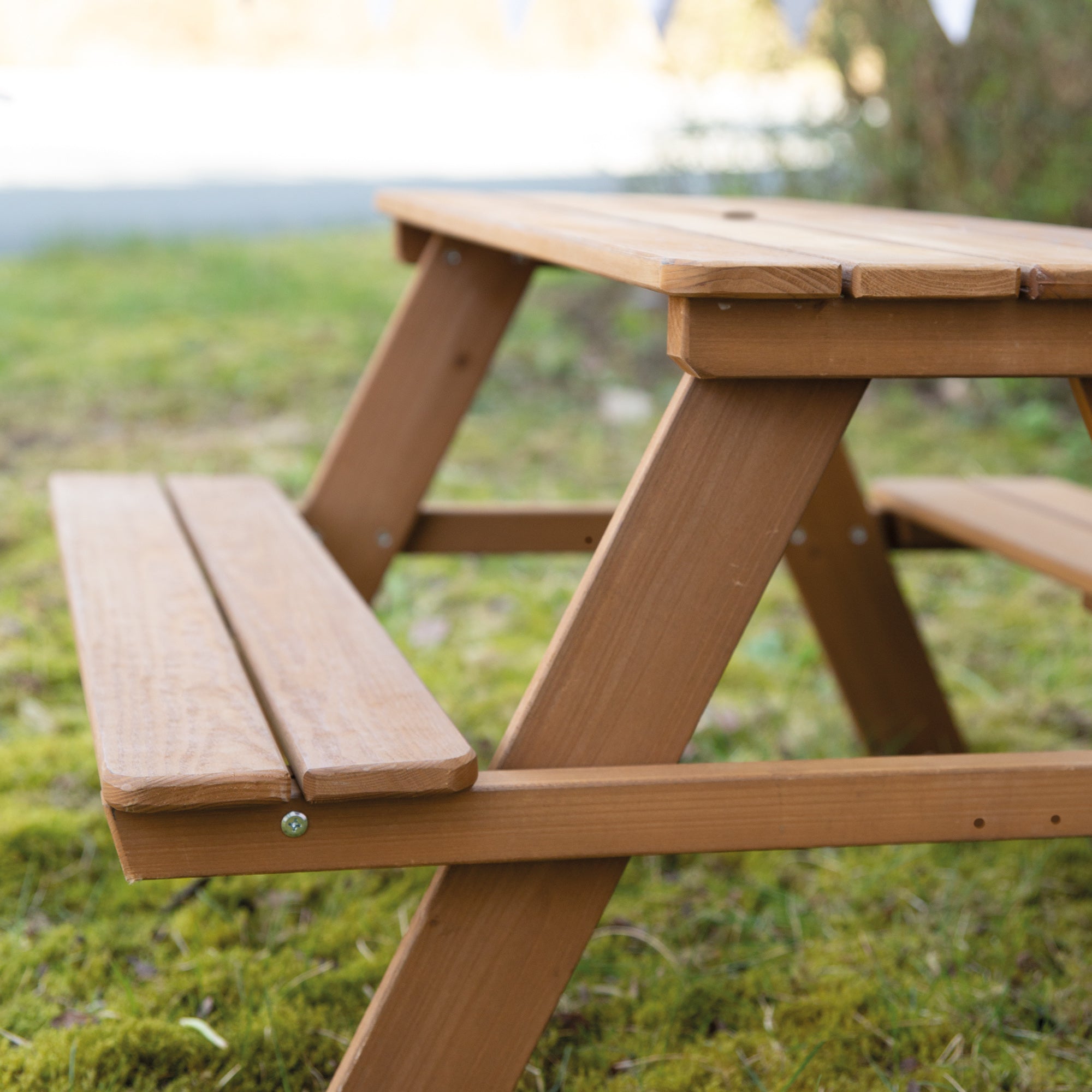 Roba 456001TE Kindersitzgarnitur Outdoor +, teak teakholz farben - Bild 2 Roba 456001TE Kindersitzgarnitur Outdoor +, teak teakholz farben - Produktbild 2