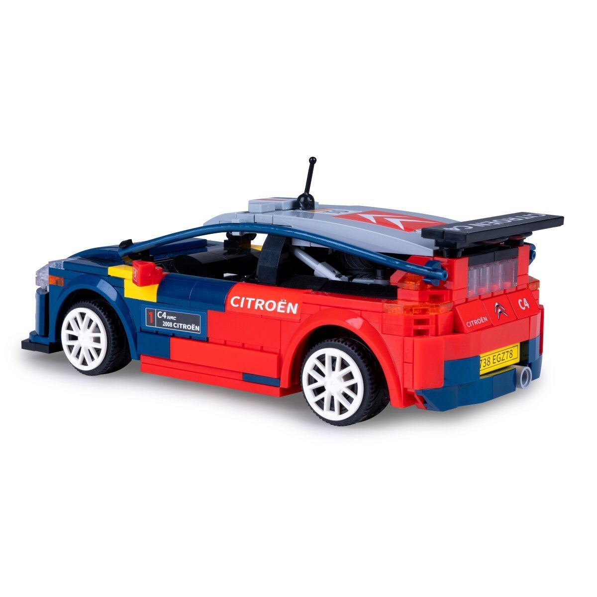 JAMARA CaDA 2008 Citroën C4 WRC 1:20 2,4GHz Bricks ab 6 Jahren