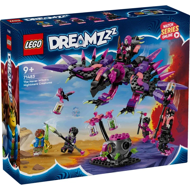 LEGO® 71483 Dreamzzz - Die Albtraumkreaturen der Nimmerhexe LEGO®, 71483, Dreamzzz, -, Die, Albtraumkreaturen, der, Nimmerhexe