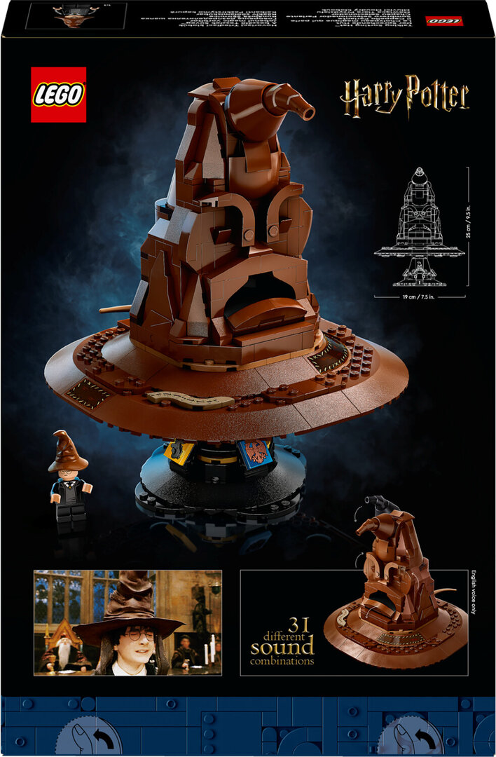 LEGO® Harry Potter™ Der Sprechende Hut 76429 Werbung, Plakat, Erwachsener, Person, Frau