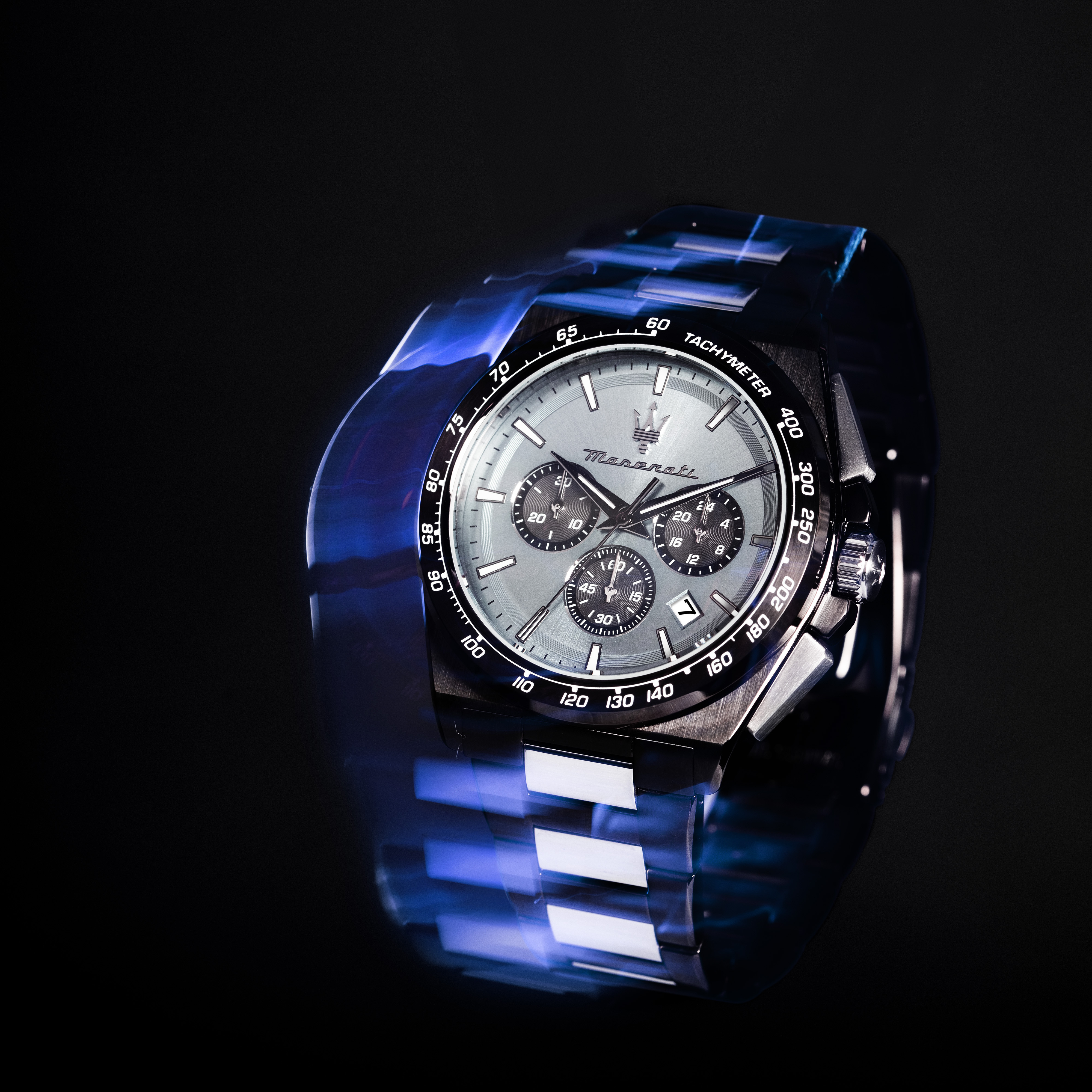 Maserati Velocità Herrenuhr Chronograph 43mm Dunkelgrau Maserati Velocità Herrenuhr Chronograph 43mm Dunkelgrau