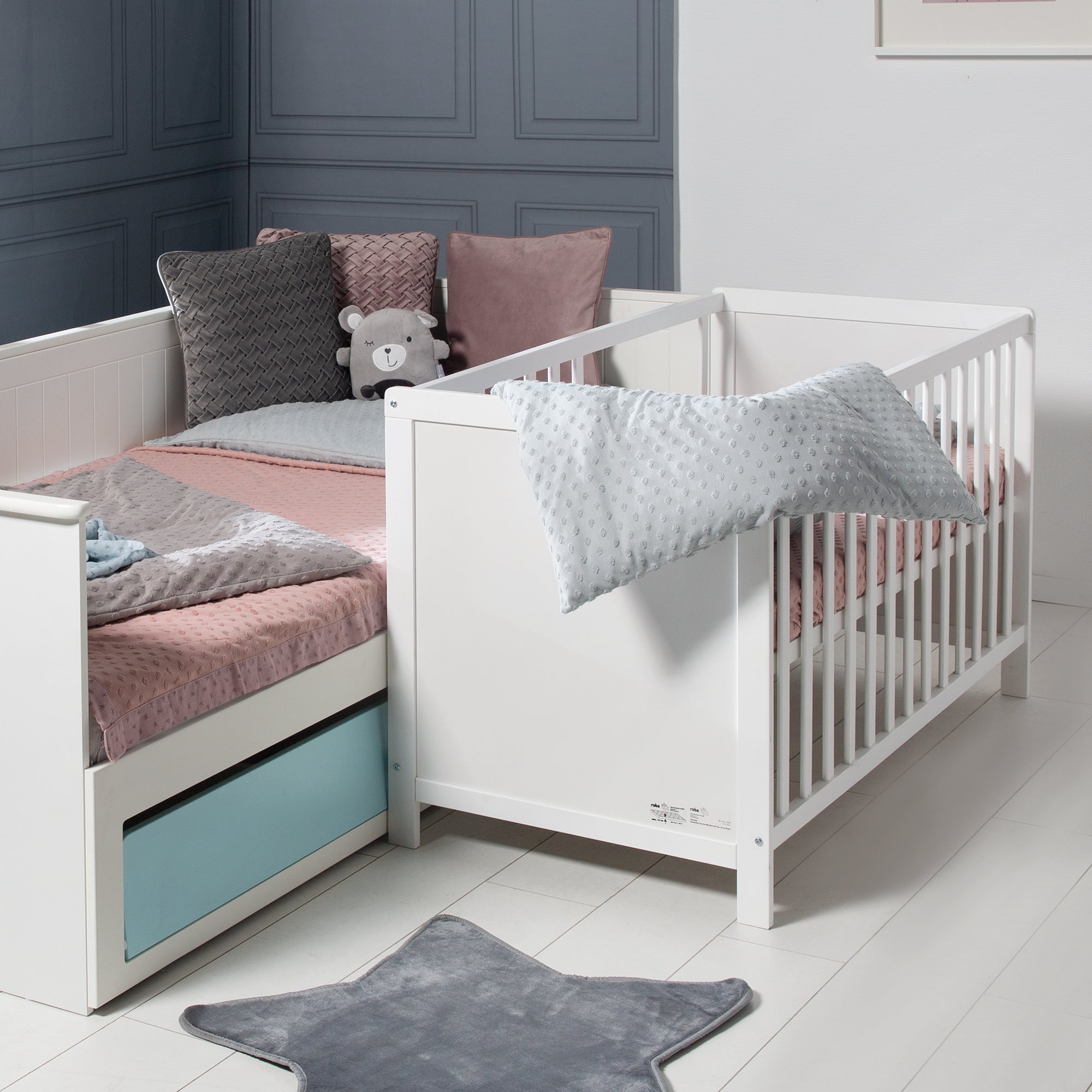 Roba 1015040 Kinderzimmerset Hamburg weiß – Kinderzimmer Set - Bild 7 Roba 1015040 Kinderzimmerset Hamburg weiß – Kinderzimmer Set - Produktbild 7