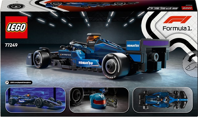 LEGO® Speed Champions Williams Racing FW46 F1 Rennauto 77249 Auto, Formel Eins, Sport, Transport, Fahrzeug