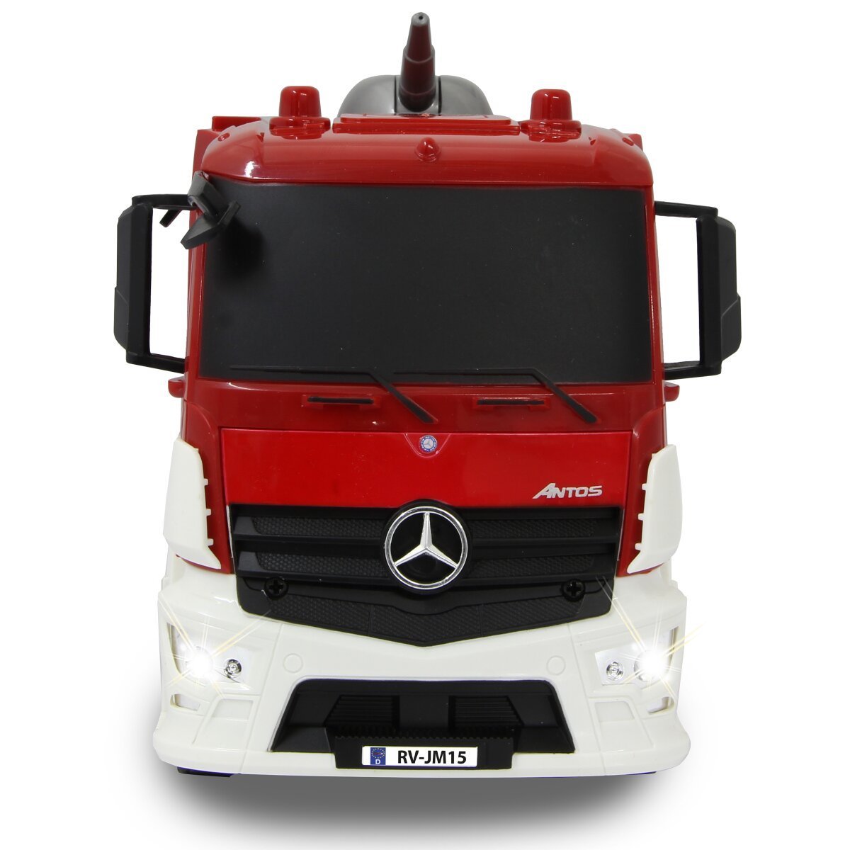 JAMARA Feuerwehr TLF mit Spritzfunktion Mercedes-Benz Antos 1:26 2,4GHz ab 6 Jahren JAMARA Feuerwehr TLF mit Spritzfunktion Mercedes-Benz Antos 1:26 2,4GHz ab 6 Jahren