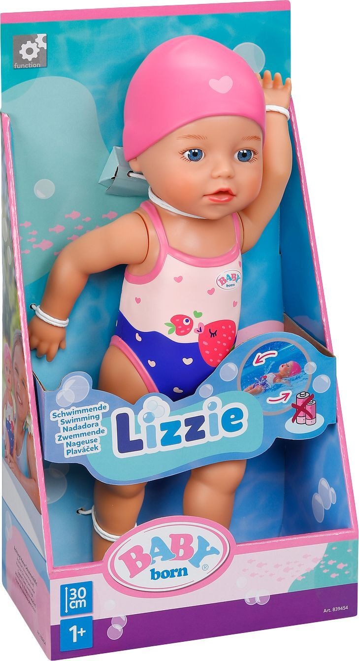 BABY born Schwimmende Lizzie 30cm - Zapf - ZAPF 839454 Produktfoto - Zapf - BABY born Schwimmende Lizzie 30cm - Modell ZAPF 839454 Produktbild fuer Online-Shop