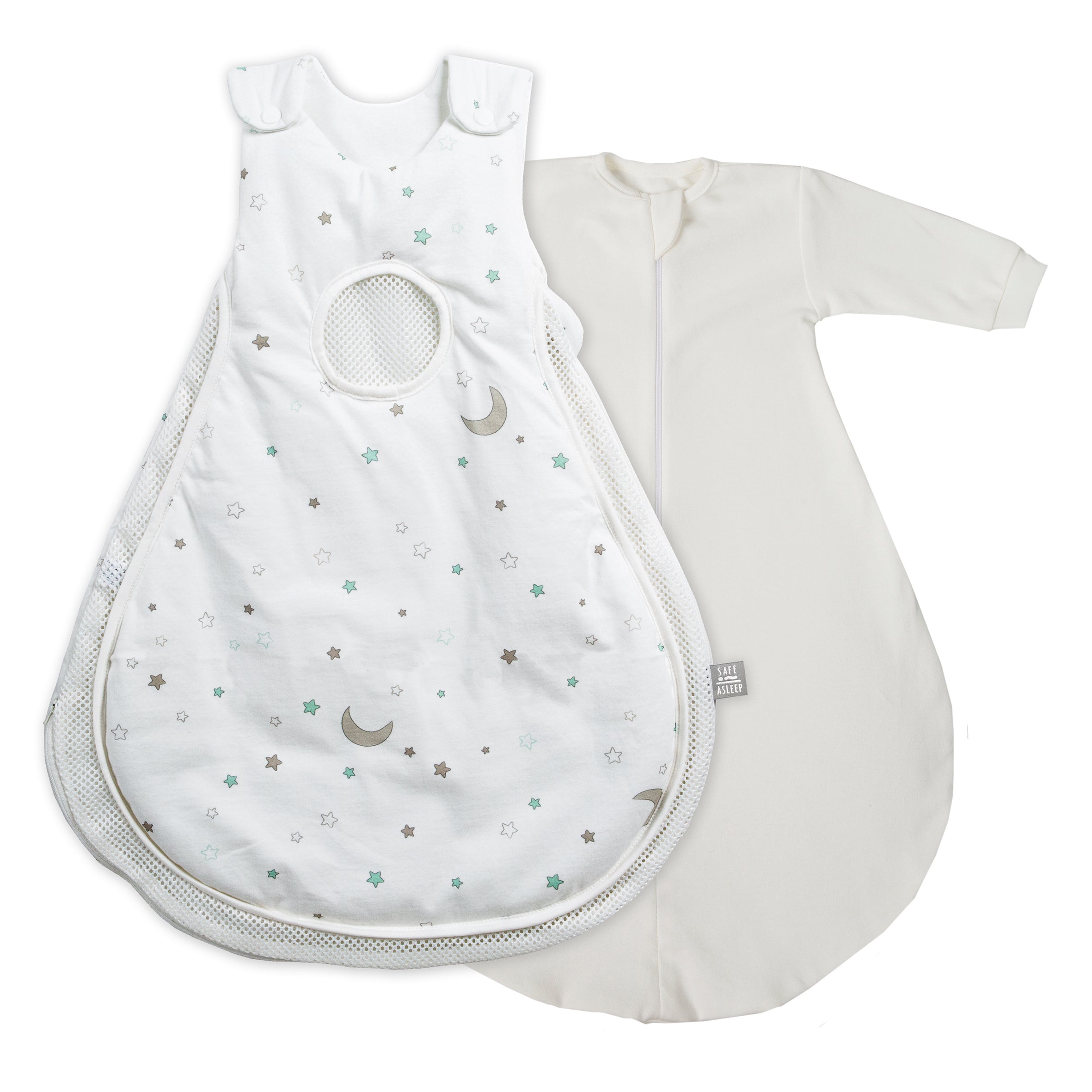 Roba 311006J209 Schlafsack Air PLUS 2 Tlg, Größe 56/62 weiß – Schlafsäcke - Bild 1 Roba 311006J209 Schlafsack Air PLUS 2 Tlg, Größe 56/62 weiß – Schlafsäcke - weiß - Schlafsäcke - Produktbild 1