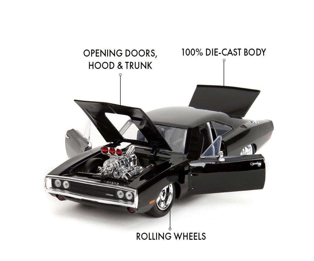 Jada Fast&Furious (1) 1970 Dodge Charger 1:24