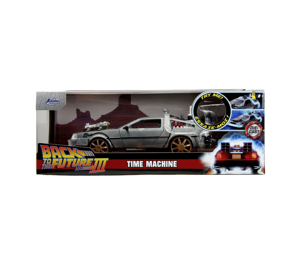 Jada Time Machine (Back to the Future 3) 1:24 Jada Time Machine (Back to the Future 3) 1:24
